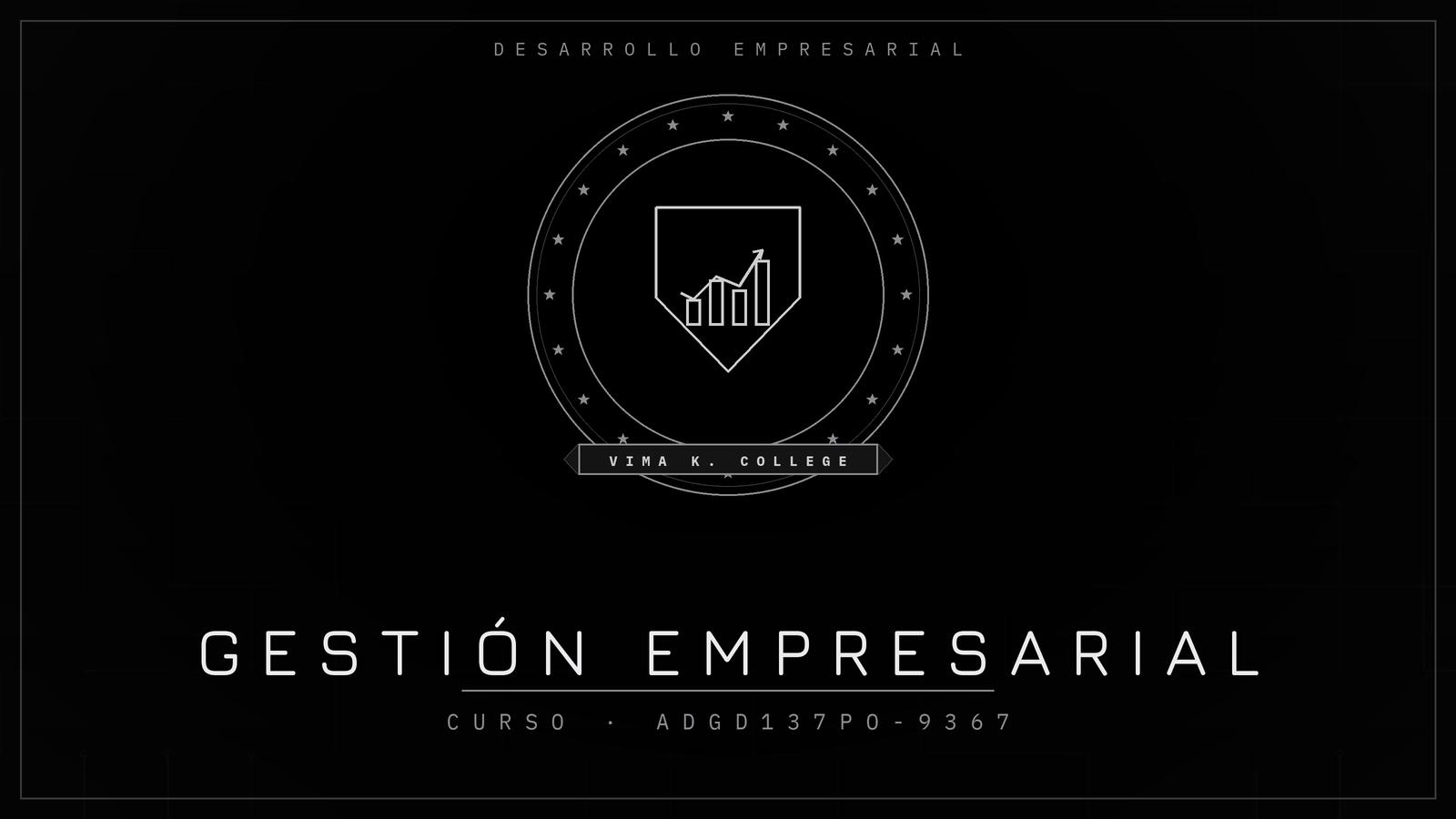 Gestión Empresarial ADGD137PO